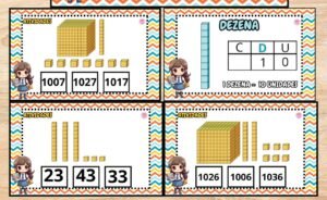 Fichas Material Dourado