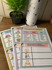 Fichas de Produção de Texto